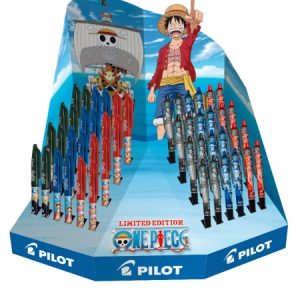 Pilot One Piece Expositor de 24 Boligrafos Frixion Ball + 24 Boligrafos Frixion Ball Plus - Borrables - Recargables - Colores Surtidos
