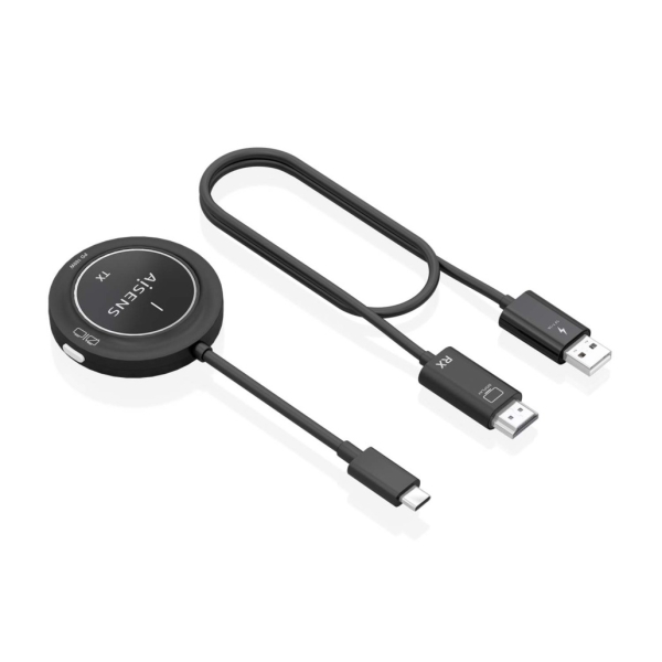 Aisens USB-C a HDMI Inalambrico 1080P 60Hz 30m - USB-C PD 100W - Color Negro