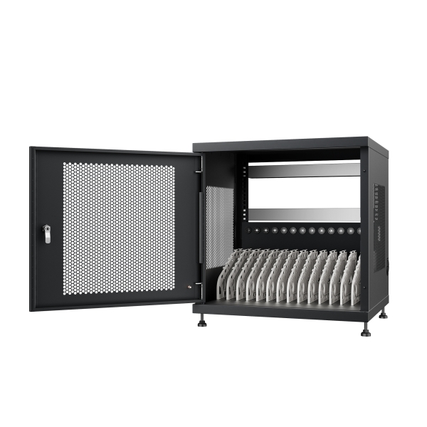 Ewent EW1714 Armario de Carga - 14 Dispositivos - Color Negro