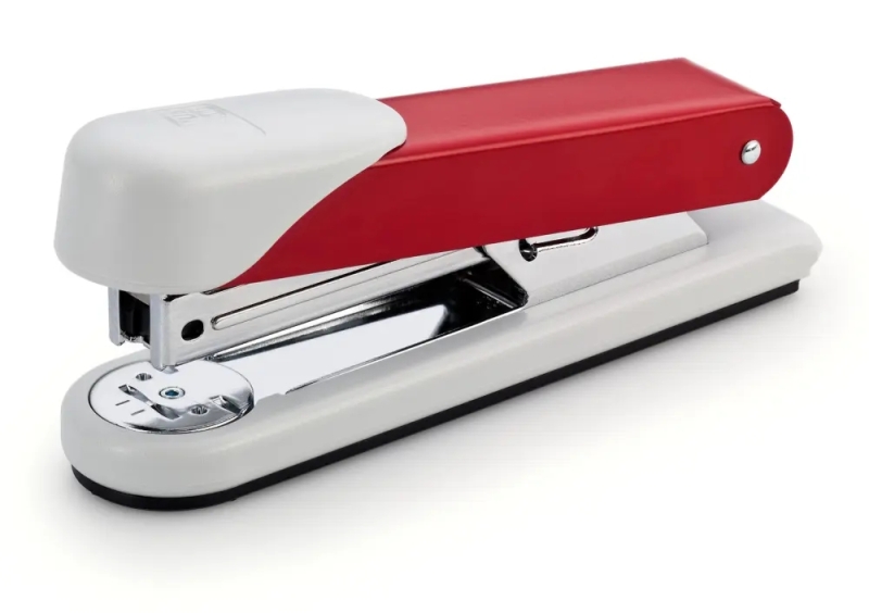 Novus Stabil Grapadora de Sobremesa - Capacidad de grapado 30 Hojas - Grapas 24/6, 26/6 - Grapado Abierto, Cerrado y Clavado - Color Blanco/Rojo 1 Novus Stabil Grapadora de Sobremesa - Capacidad de grapado 30 Hojas - Grapas 24/6, 26/6 - Grapado Abierto, Cerrado y Clavado - Color Blanco/Rojo