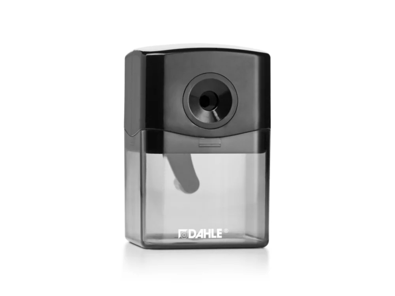 Dahle 144 Afilalapices de Manivela - Para Lapices de 6.5 a 8mm Ø - Fresa de Acero - Entrada y Salida Automaticas del Lapiz - Color Negro 1 Dahle 144 Afilalapices de Manivela - Para Lapices de 6.5 a 8mm Ø - Fresa de Acero - Entrada y Salida Automaticas del Lapiz - Color Negro