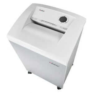 Dahle 306air Team Destructora de Papel Manual Corte en Particulas P-3 - Destruye hasta 20 Hojas - Papelera de 60L - Filtro Antipolvo CleanTEC® - Ruedas con Freno - Color Blanco