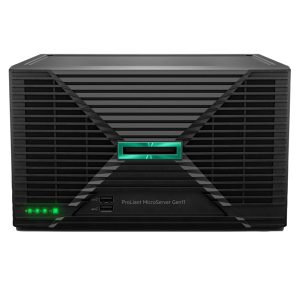 HPE ProLiant MicroServer Gen11 Servidor Intel Pentium G7400 - 16GB - 1TB SSD - DisplayPort y VGA - USB-A 3.2 Gen1 y Gen2