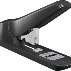 Rapesco 1063 AV-45 Grapadora de Gruesos - Capacidad para 115 Hojas - Grapado Cerrado - Carga Trasera - Color Negro