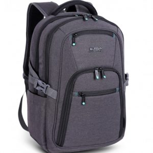 Urban Factory Heavee Green Mochila de Viaje para Portatil 15.6" - Ecologica - Color Gris