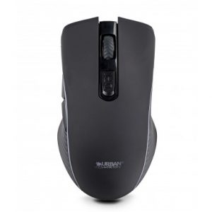 Urban Factory Onlee Raton Bluetooth 2.4Ghz - 1000-2400dpi - Bateria Recargable de 280mAh - 6 Botones - Uso Ambidiestro - Color Negro