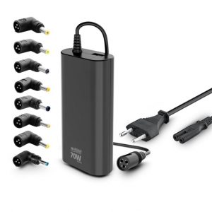 Urban Factory Alee Cargador Universal para Portatil de 70W - 1x USB-A - Color Negro