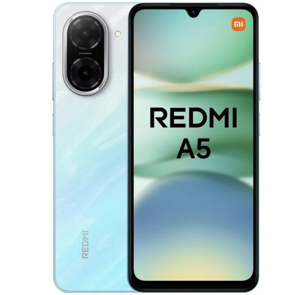 Xiaomi Redmi A5 Smartphone Pantalla 6.88" - 3GB - 64GB - Camara Principal 32MP - Bateria 5200mAh - Color Azul