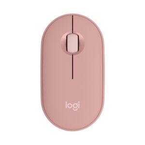 Logitech Pebble Mouse 2 M350s Raton Inalambrico USB 1000dpi - Multidispositivo - Uso Ambidiestro - Color Rosado