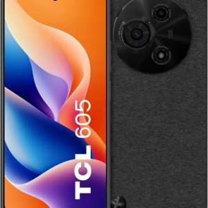 TCL 605 Smartphone 6.75" - 4GB - 128GB - Camara 50MP - Bateria 5200mAh - Color Negro