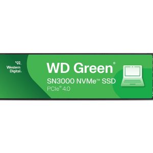 WD Green SN3000 Disco Duro Sólida 500 GB - PCIe 4.0 x4 (NVMe)