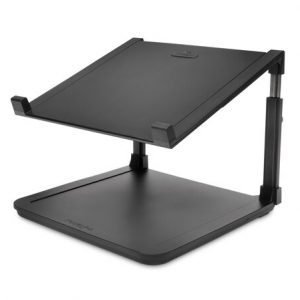 Kensington Smartfit Soporte Elevador para Portatil de hasta 15.6" - 4 Ajustes de Altura - Base Antideslizante - Gestion de Cables - Color Negro