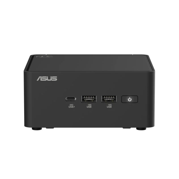 Asus NUC 15 Pro Tall Mini Ordenador Intel Core 3-100U Raptor Lake Refresh-U - DDR5 - USB 2.0, 3.2, HDMI, RJ-45, Thunderbolt 4, WIFI7, Bluetooth - Color Negro