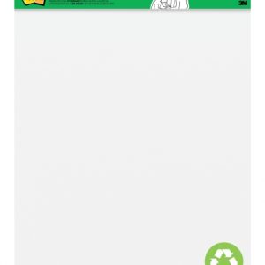 Post-It Super Sticky Pack de 2 Blocs de Reuniones - 30 Hojas por Bloc - Forma Rectangular - 635x762mm - Color Blanco