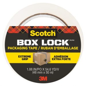Scotch Box Lock Precinto de Embalaje - 48mm x 50m - Color Transparente