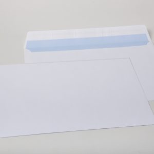 Sam Pack de 250 Sobres de Papel Offset 90grs - Medidas 190x250mm - Autoadhesivo con Tira de Silicona - Color Blanco