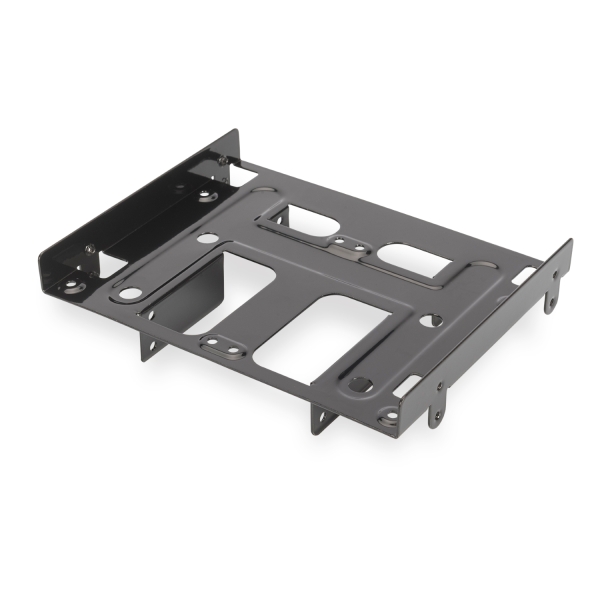 Ewent Soporte de Montaje Adaptador de 5.25" HDD/SSD de 2.5 y 3.5" - Permite Montaje de HDD/SSD de 2.5 y 3.5" - Color Titanium