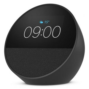 Amazon Echo Spot Altavoz y Despertador Inteligente - Sonido Potente e Intenso - Alexa - Color Gris