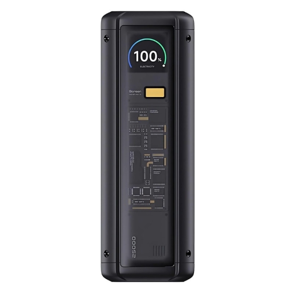 Xiaomi HyperCharge P03 Powerbank 25000 mAh - 212W - Carga Individual de Hasta 140W - Carga Rapida Hasta 3 Dispositivos 50W - Multiples Capas de Seguridad - Color Negro