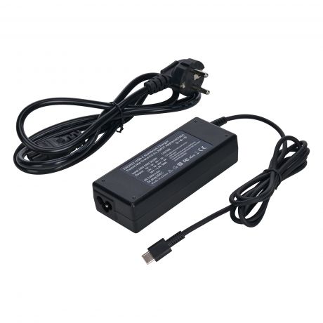 Ewent Cargador Universal para Portatil de 90W - USB-C - Power Delivery - Gestion Inteligente de Corriente - Color Negro