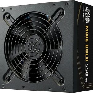 Cooler Master Fuente de Alimentacion 80 Plus Gold 550W ATX 3.1 - PFC Activo - Ventilador 120mm