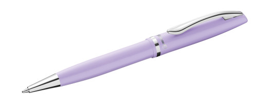Pelikan Jazz Pastel Boligrafo con Mecanismo de Giro - Punta Mediana - Cuerpo Lacado - Recargable - Color Lavanda Pastel
