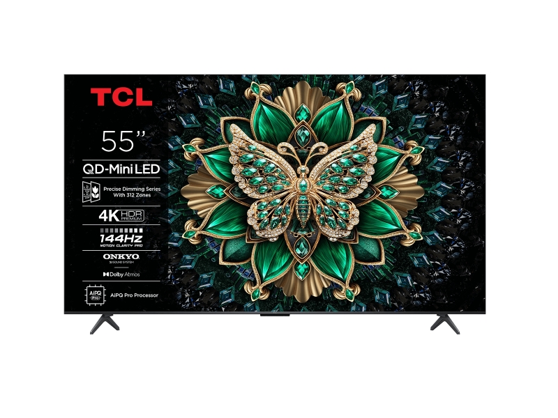 TCL 55C6K Televisor Smart TV 55" MiniLED UltraHD 4K - Google TV - 144Hz - Sonido Onkyo - Dolby Vision IQ - Dolby Atmos - VESA 300x300 1 TCL 55C6K Televisor Smart TV 55" MiniLED UltraHD 4K - Google TV - 144Hz - Sonido Onkyo - Dolby Vision IQ - Dolby Atmos - VESA 300x300