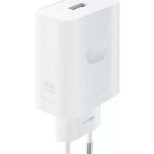 Realme SuperVOOC Cargador de Pared 45W - USB 2.0 - Carga Rapida - Color Blanco