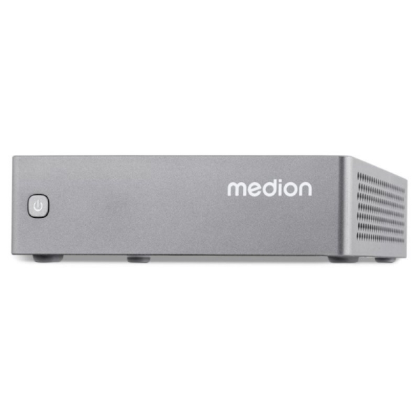 Medion S06 MD35444 Mini Ordenador Intel Core i5-1335U - HDMI, DisplayPort, USB3.2, USB-C, RJ-45, WIFI6, Bluetooth 5.2 - Color Gris