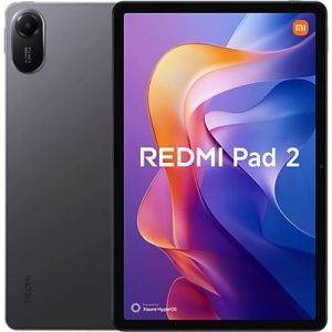 Xiaomi Redmi Pad 2 4G Tablet 11" 2.5K 90Hz - 4/128GB - WiFi+4G - Bluetooth - Camara 8mp - Bateria 9000mAh - Carga Rapida de 18W - Color Gris