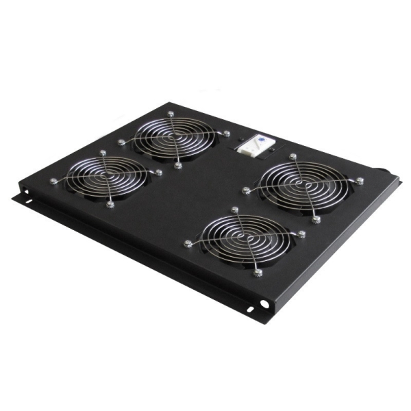 WP Termostato para Armarios de la Serie RNA con 4 Ventiladores - 475x55x600mm - Color Negro