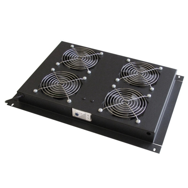 WP Termostato para Armarios de la Serie RSA con 4 Ventiladores - 475x55x750mm - Color Negro