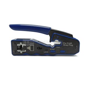 WP Crimpadora para RJ45 con Pelacables - Color Negro y Azul