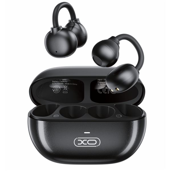 XO G40 Pearl Clip Auriculares TWS - Bluetooth 5.3 - Color Negro