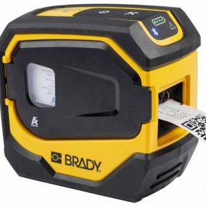 Brady M511 Impresora de Etiquetas Portatil Bluetooth - Resolucion 300ppp - Anchura Maxima de la Etiqueta 38.10mm - Color Amarillo/Negro