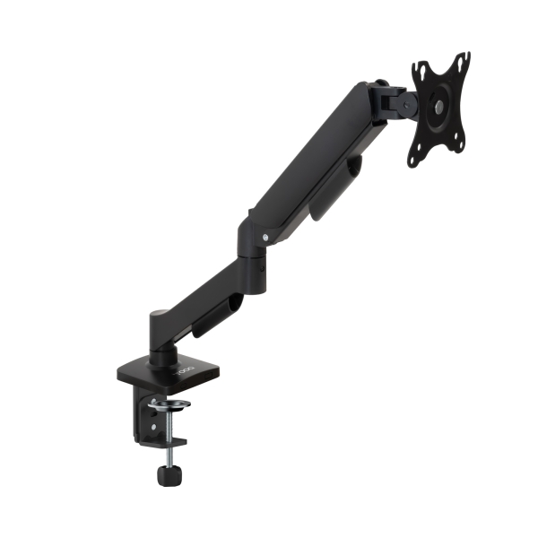 Tooq Soporte de Mesa con Brazo Articulado para Monitor de 13"-32" - Giratorio e Inclinable - Gestion de Cables - Peso Max 9kg - VESA 100x100mm - Color Negro