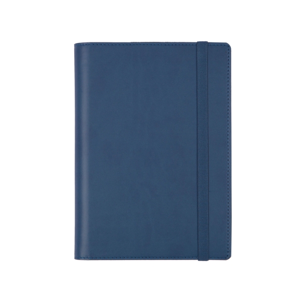 Finocam Duoband Agenda - Anual 2026 - Bloc de Notas - Formato E5 - 136x25x192mm - 1 Dia por Pagina - Color Azul