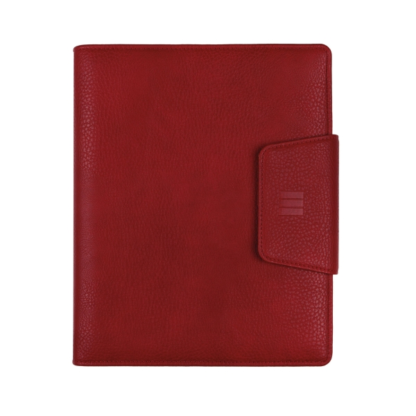 Finocam Open Nova Agenda Organizador - Anual 2026 - Formato 1000 - 205x43x249mm - Semana Vista en Vertical - Color Rojo