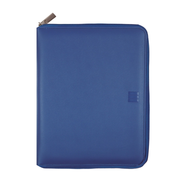 Finocam Open Clan Agenda Organizador en Catalan - Anual 2026 - Cierre de Cremallera - Formato 500 - 170x40x220mm - Semana Vista en Vertical - Color Azul