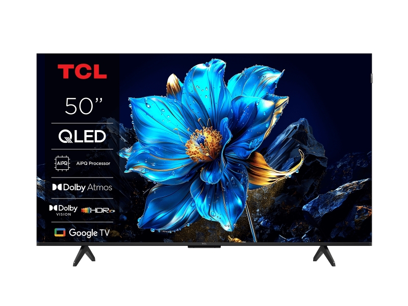 TCL 50P7K Televisor Smart TV 50" QLED UltraHD 4K HDR - Google TV, WiFi, HDMI, USB 2.0, Ethernet, Bluetooth - VESA 300x300mm 1 TCL 50P7K Televisor Smart TV 50" QLED UltraHD 4K HDR - Google TV, WiFi, HDMI, USB 2.0, Ethernet, Bluetooth - VESA 300x300mm