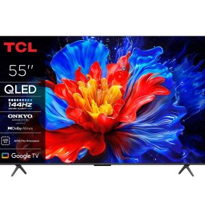 TCL 55P8K Televisor Smart TV 55" QLED UltraHD 4K HDR - Google TV, WiFi, HDMI, USB 2.0, Ethernet, Bluetooth - VESA 300x300mm