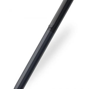 Faber-Castell Avori Boligrafo de Mecanismo Giratorio XB - 92% de Plastico Reciclado - Clip Metalico Solido - Color Negro