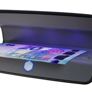 Safescan 75 LED Detector de Billetes Falsos UV - Reflector Integrado - Apto para Pasaportes, Documentos de Identificacion y Tarjetas de Credito