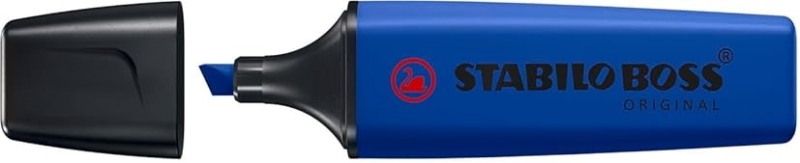 Stabilo Boss Naturecolors Wildflower Edition Marcador Fluorescente - Trazo entre 2 y 5mm - Tinta con Base de Agua - Color Azul Marino