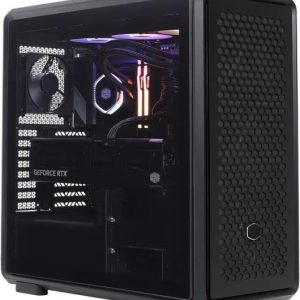 Cooler Master Masterframe 600 Caja Semitorre ATX/MicroATX/Mini-ITX - Ventana Lateral - 8 Ranuras de Expansion - Paneles Intercambiables - Audio - 2xUSB-A - 1xUSB-C - 544x531x261mm - Color Negro