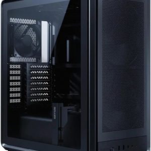 Cooler Master Masterframe 500 Caja Torre E-ATX - Ventana Lateral - Paneles Intercambiables - 2 Ventiladores de 200mm Frontales - Rejilla Metal-Mesh - 654x580x376mm - Color Negro