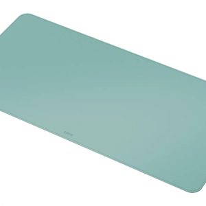 Leitz Alfombrilla de Escritorio Grande 80x40cm - Espesor 2mm - Antideslizante - Impermeable - Color Verde Menta