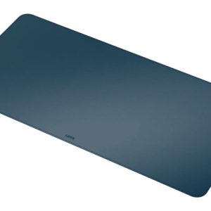 Leitz Alfombrilla de Escritorio Grande 80x40cm - Espesor 2mm - Antideslizante - Impermeable - Color Azul Oscuro